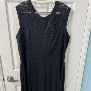 Plus size 20w Black glitter dress